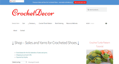 Desktop Screenshot of crochetdecor.com