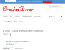 Tablet Screenshot of crochetdecor.com
